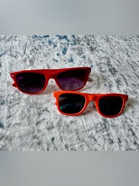Red & Orange Sunglasses - Classic Stylish - Dad & Me